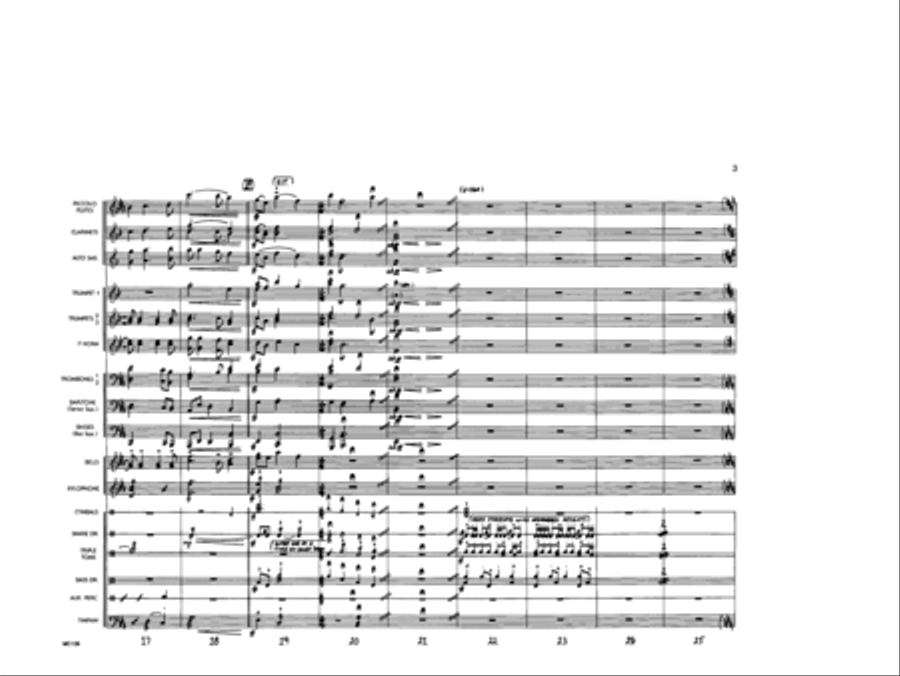 Classical Showcase Classical Showcase Marching Band scores gallery preview page 4