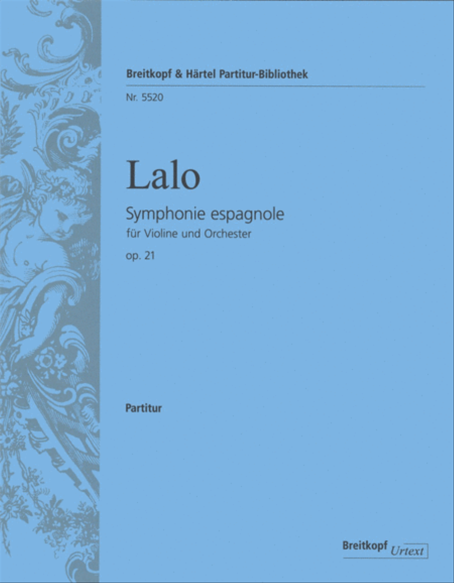 Symphonie espagnole Op. 21 Orchestra scores gallery preview page 1