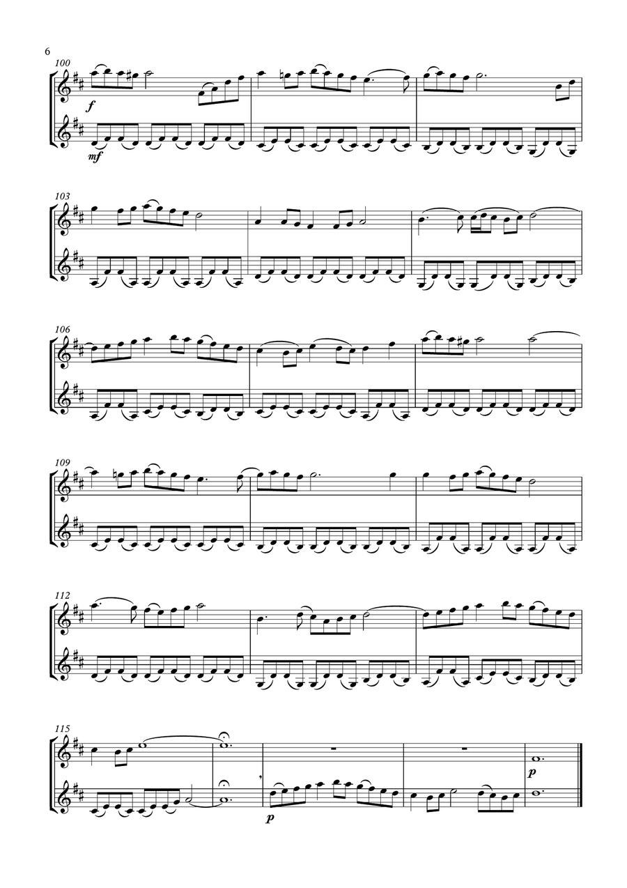 Polska from Delsbo Polska from Delsbo Chamber Music scores gallery preview page 6