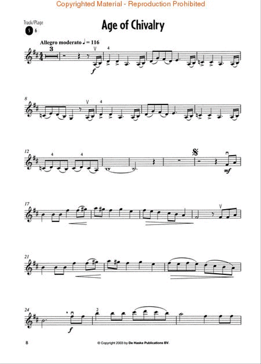 Colours of the World Violin Solo scores gallery preview page 2