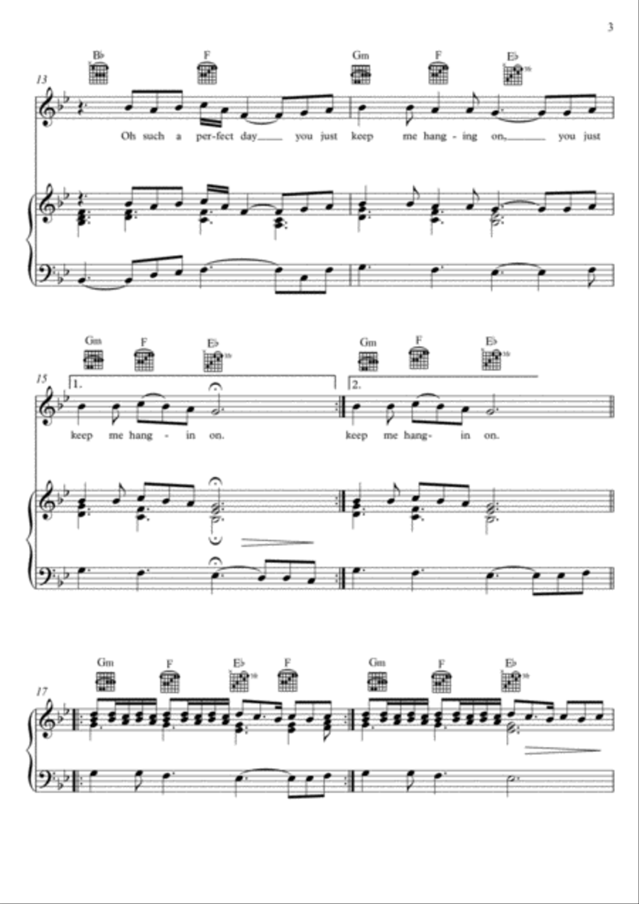 Perfect Day Voice scores gallery preview page 3
