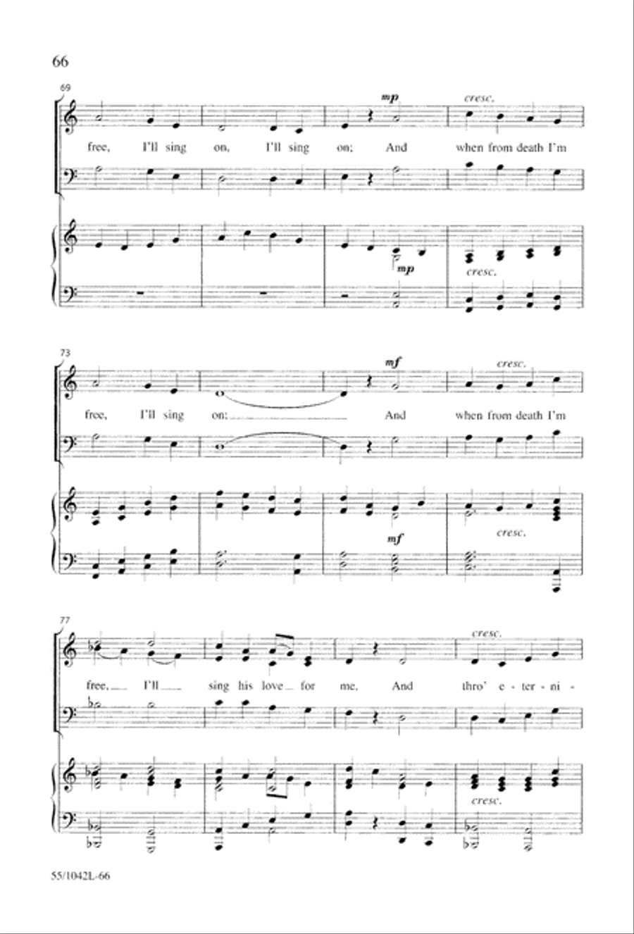 No Greater Love 3-Part scores gallery preview page 68