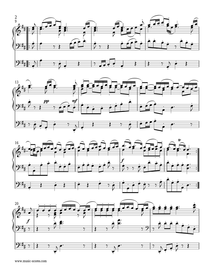 La Réjouissance - Organ La Réjouissance - Organ Organ Solo scores gallery preview page 2