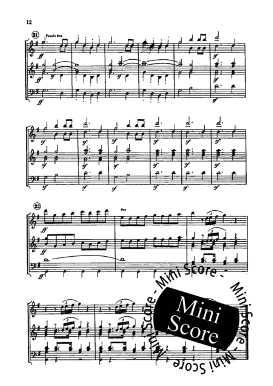 Egmont Egmont Fanfare Band scores gallery preview page 14
