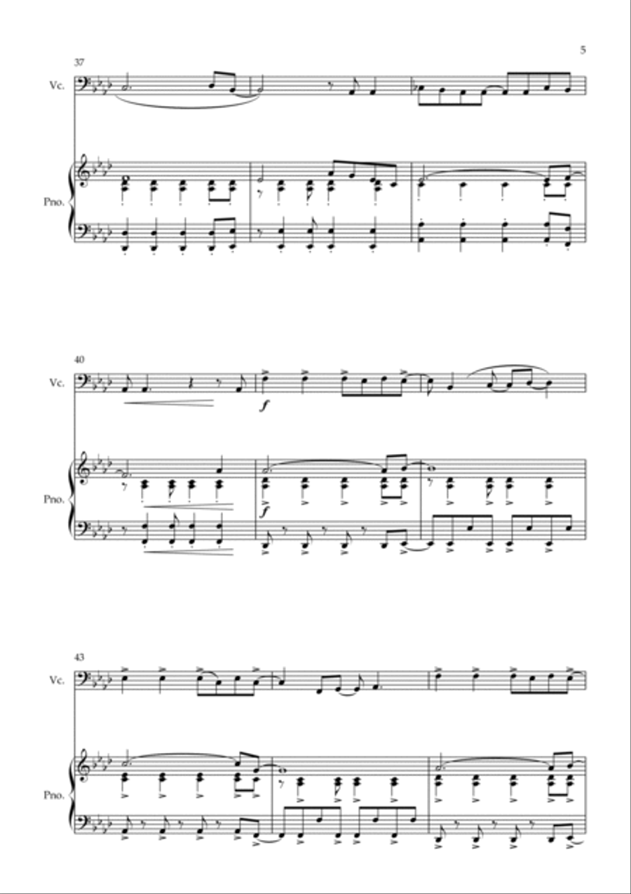 Viva La Vida Piano scores gallery preview page 5