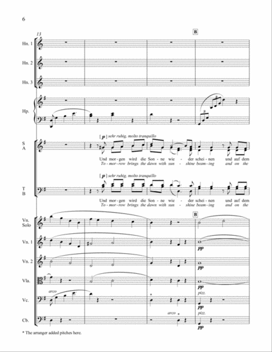 Morgen! (Tomorrow!) Morgen! (Tomorrow!) Choir scores gallery preview page 4