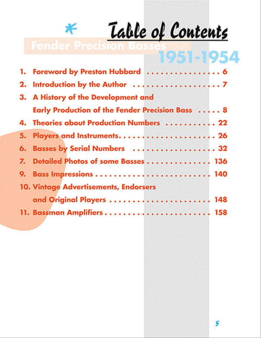 Fender Precision Basses Fender Precision Basses Guitar scores gallery preview page 3