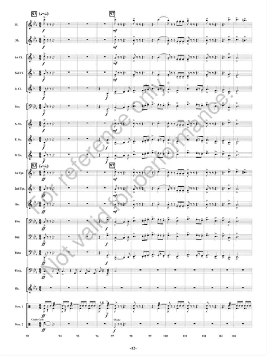 Zeal Zeal Concert Band scores gallery preview page 13