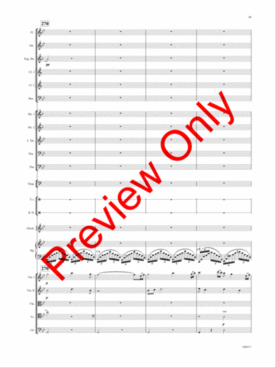 Anishinaabeg Rhapsody Anishinaabeg Rhapsody Orchestra scores gallery preview page 52