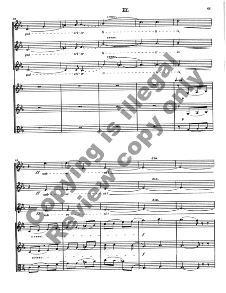 Cantata Rustica (Full/Choral Score) Choir scores gallery preview page 132
