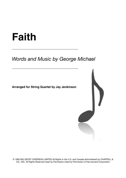 Faith for String Quartet image number null