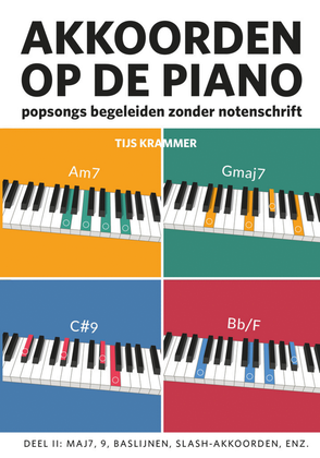Book cover for Akkoorden op de piano, deel 2