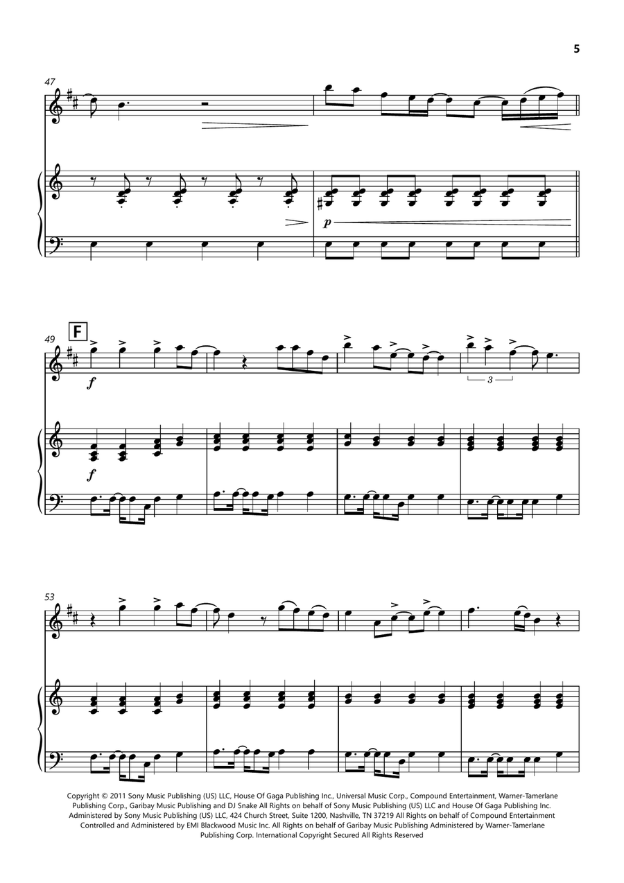 Bloody Mary Chamber Music scores gallery preview page 5