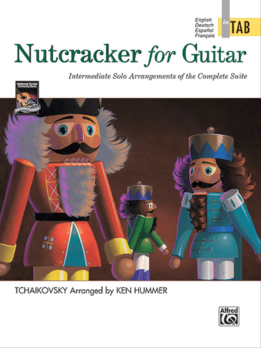 Nutcracker for Guitar In TAB Classical Guitar scores gallery preview page 1