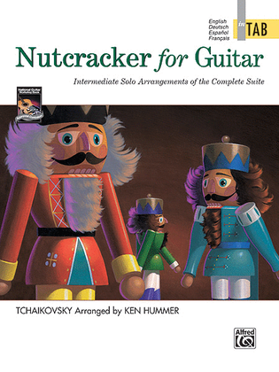 Book cover for Nutcracker for Guitar In TAB