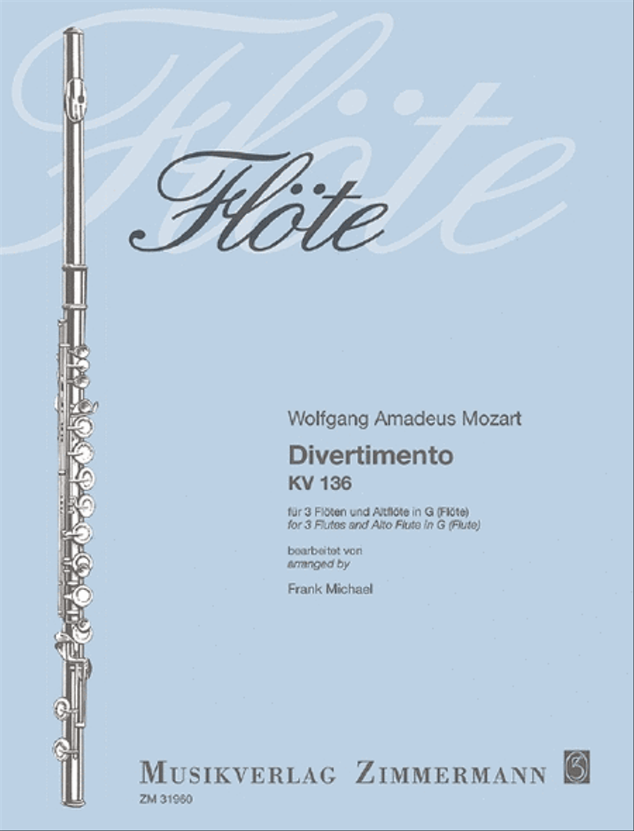 Divertimento Flute Trio scores gallery preview page 1
