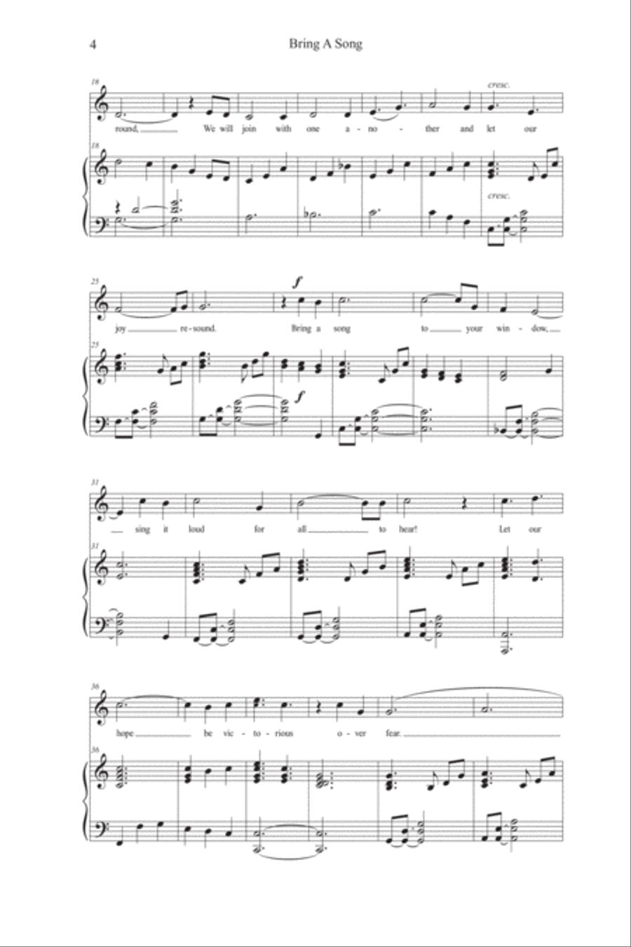 Bring A Song SA Bring A Song SA SA scores gallery preview page 4