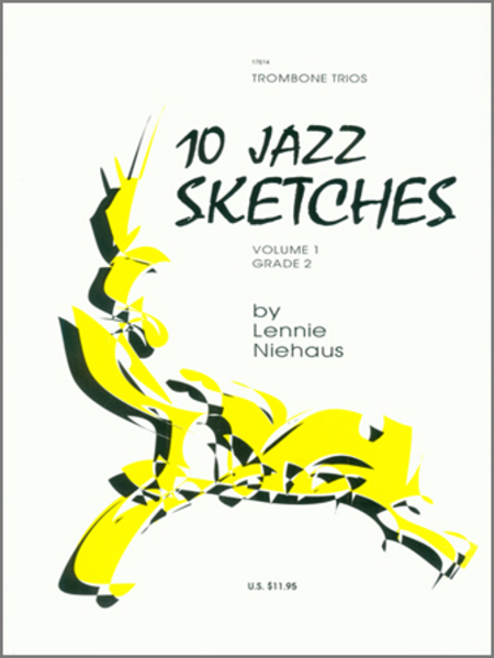 10 Jazz Sketches, Volume 1 by Lennie Niehaus Trombone - Sheet Music