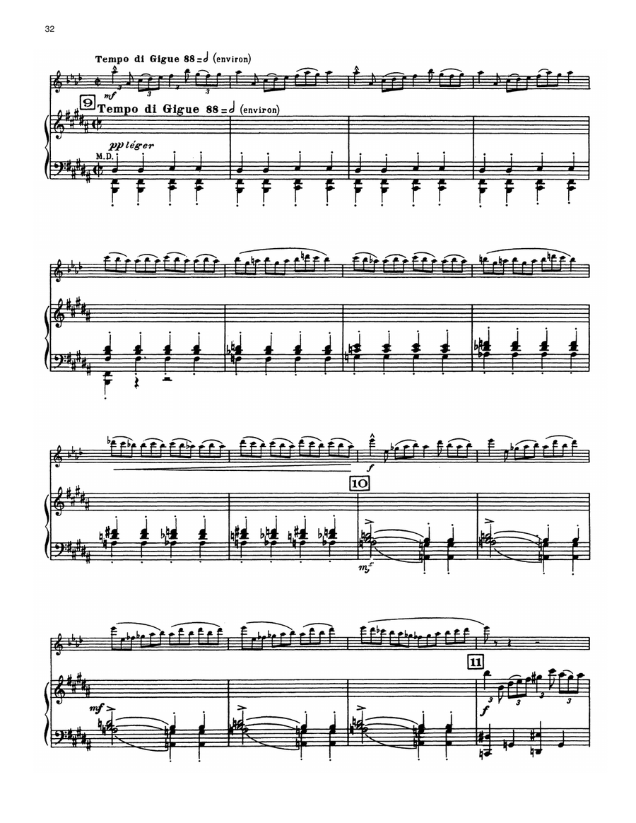 Ballade Alto Saxophone scores gallery preview page 6