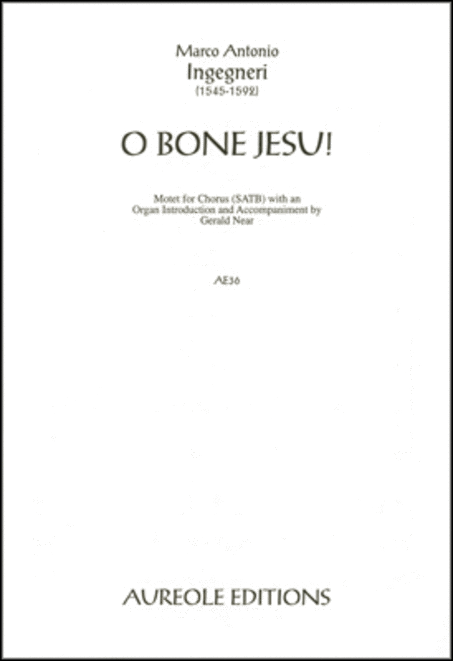 O Bone Jesu 4-Part scores gallery preview page 1