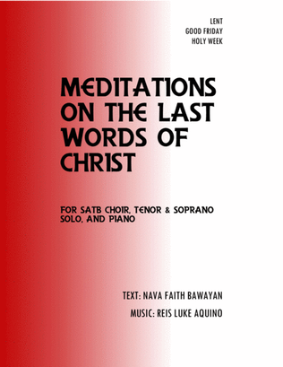 Seven Meditations on the Last Words of Christ
