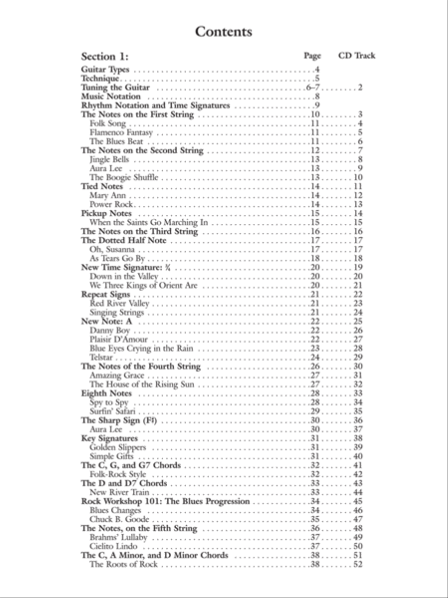 Belwin's 21st Century Guitar Method 1 Complete Guitar scores gallery preview page 2