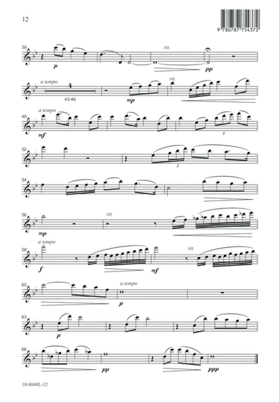 Pie Jesu Pie Jesu 4-Part scores gallery preview page 12