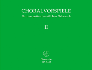 Book cover for Choralvorspiele fur den gottesdienstlichen Gebrauch, Band 2
