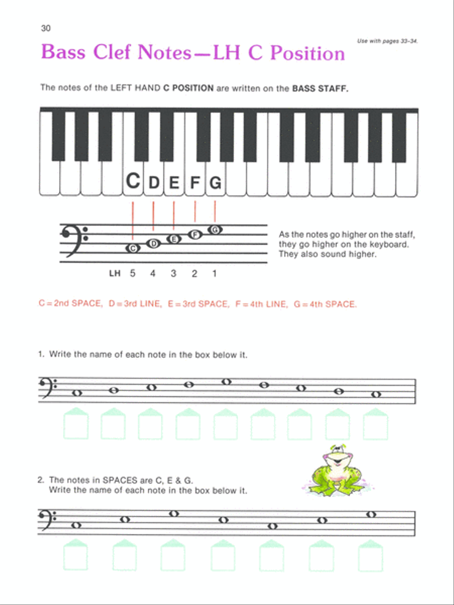 Alfred's Basic Piano Prep Course Theory, Book A Piano Method scores gallery preview page 4