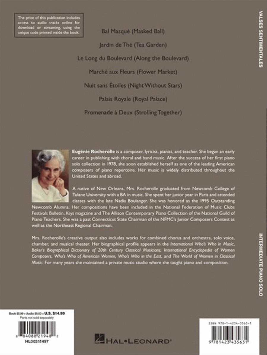 Valses Sentimentales Valses Sentimentales Piano Solo scores gallery preview page 6