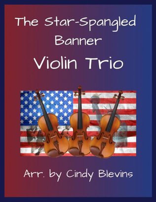 Book cover for The Star-Spangled Banner, Violin Trio
