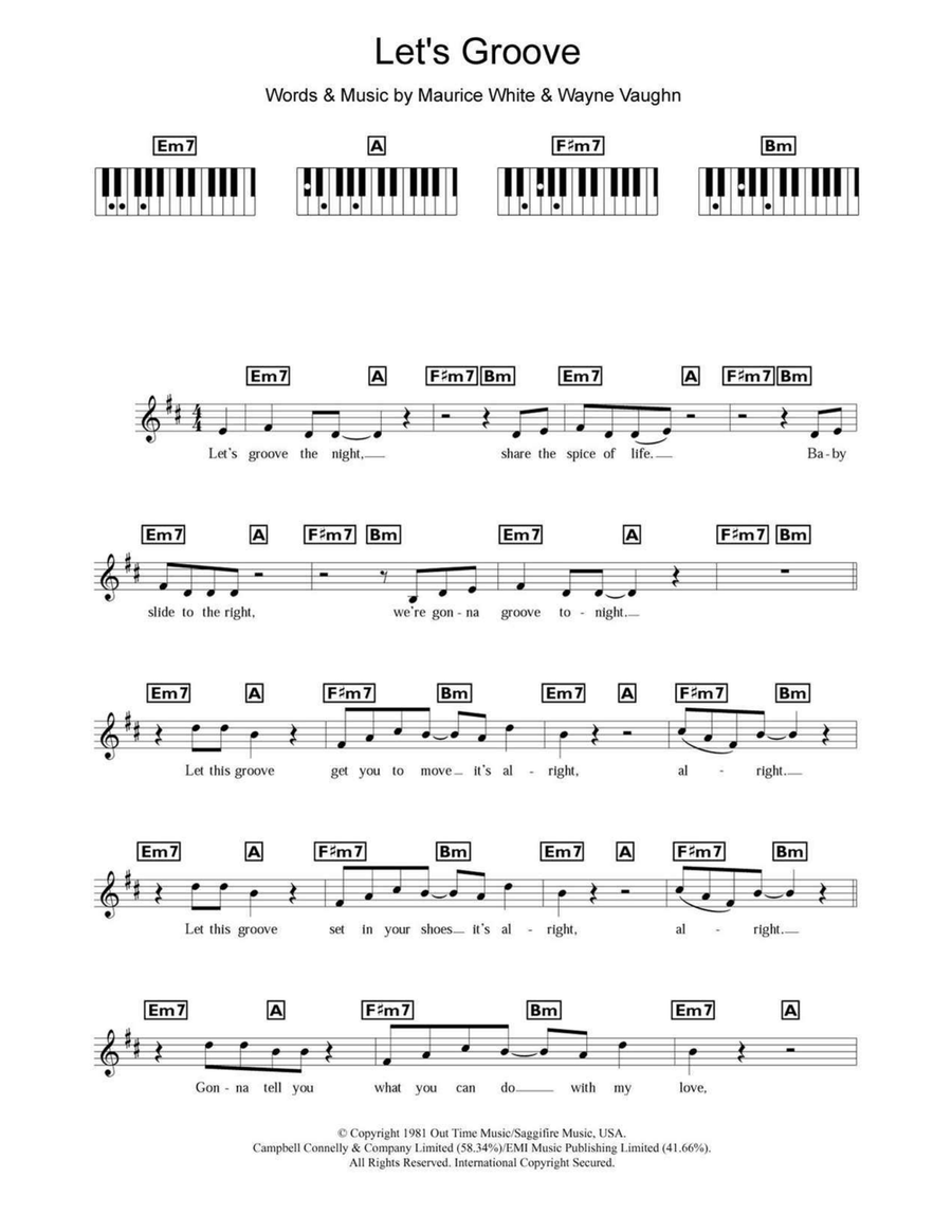 Let's Groove Piano scores gallery preview page 1