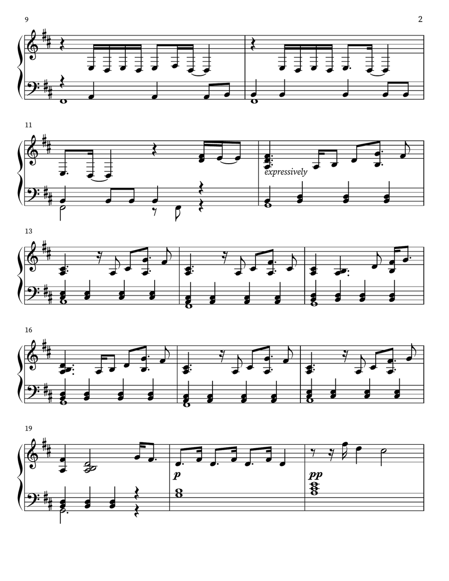 Lonely Lonely Easy Piano scores gallery preview page 2