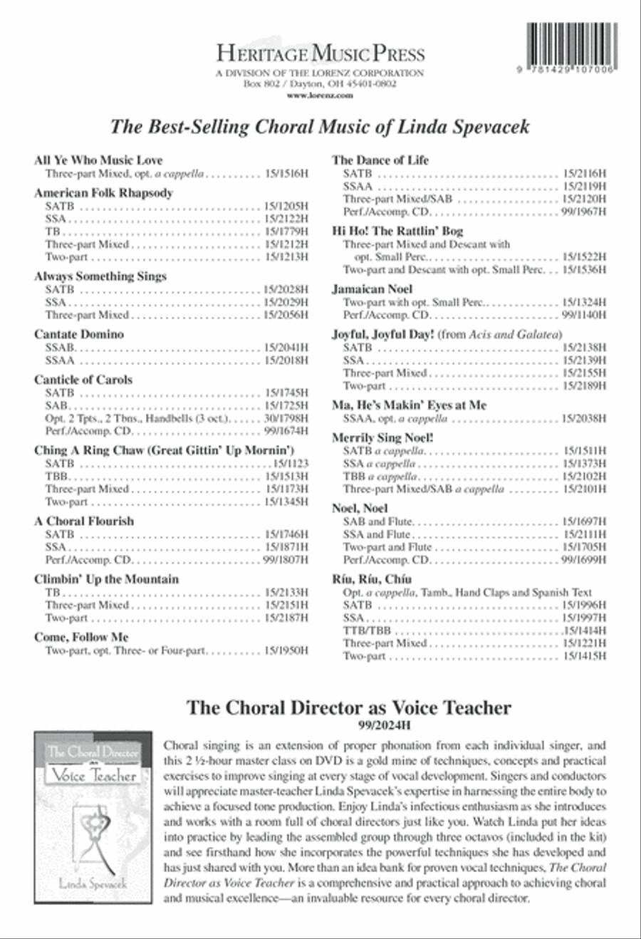 Folk Song Jubilee 2-Part scores gallery preview page 17