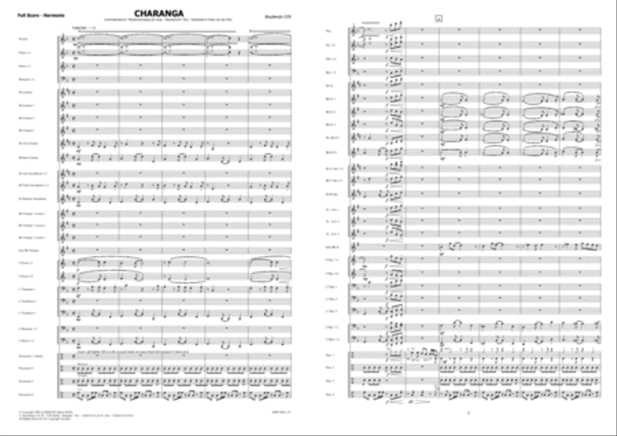 Charanga For Trumpet Concert Band scores gallery preview page 4