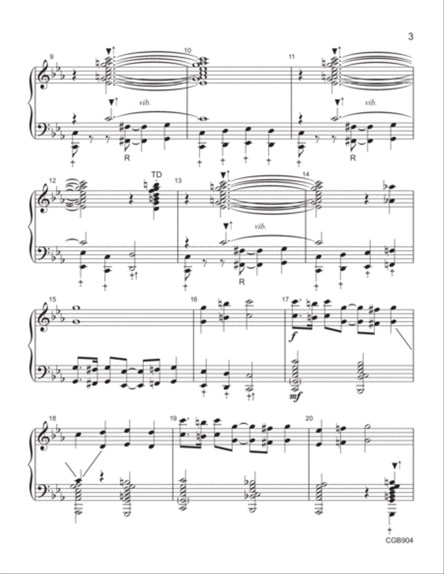 Ring, Zing, Swing! Handbell Choir scores gallery preview page 3