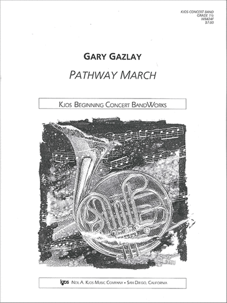 Pathway March - Score Concert Band scores gallery preview page 1
