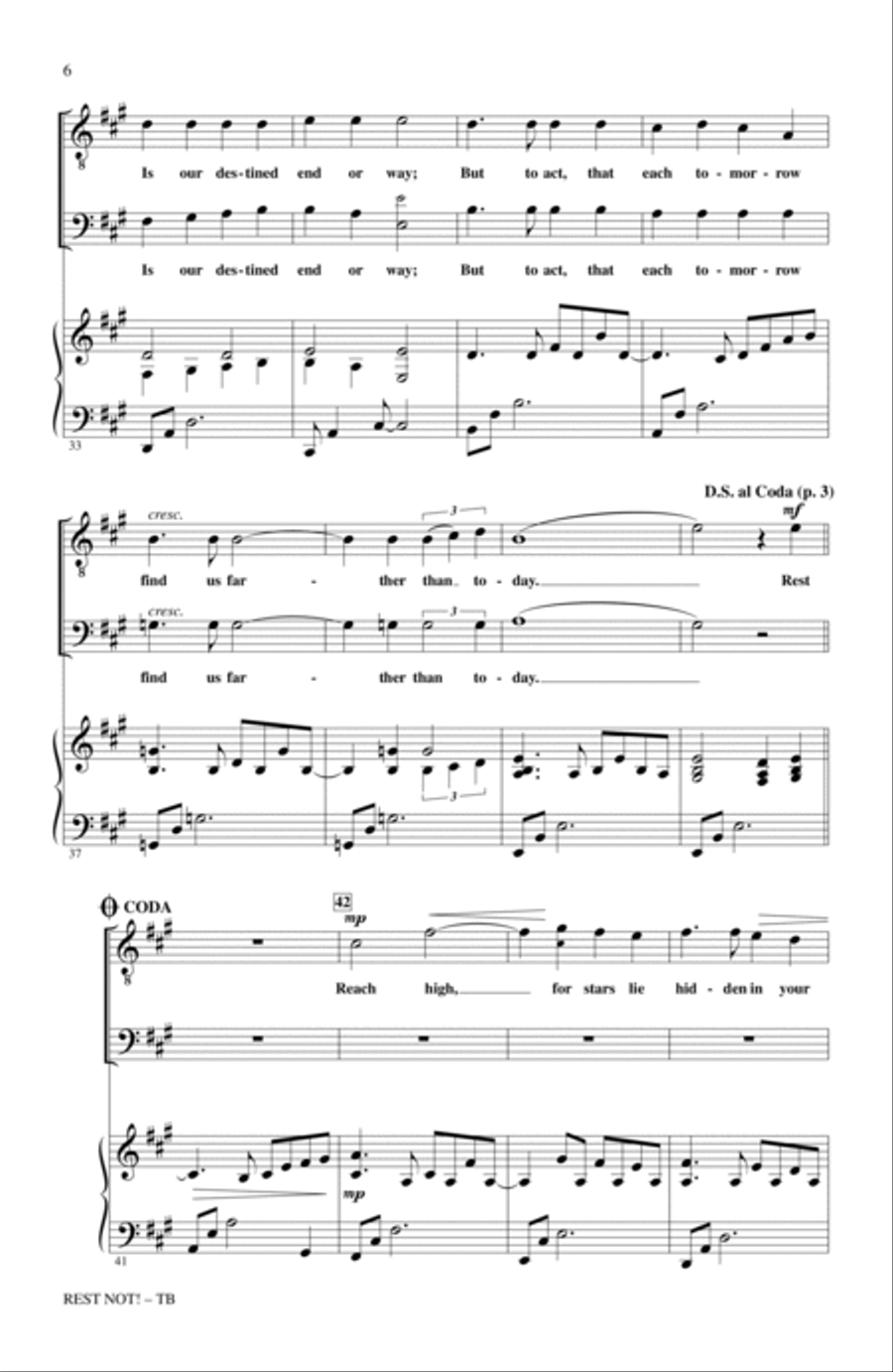 Rest Not! TB scores gallery preview page 4