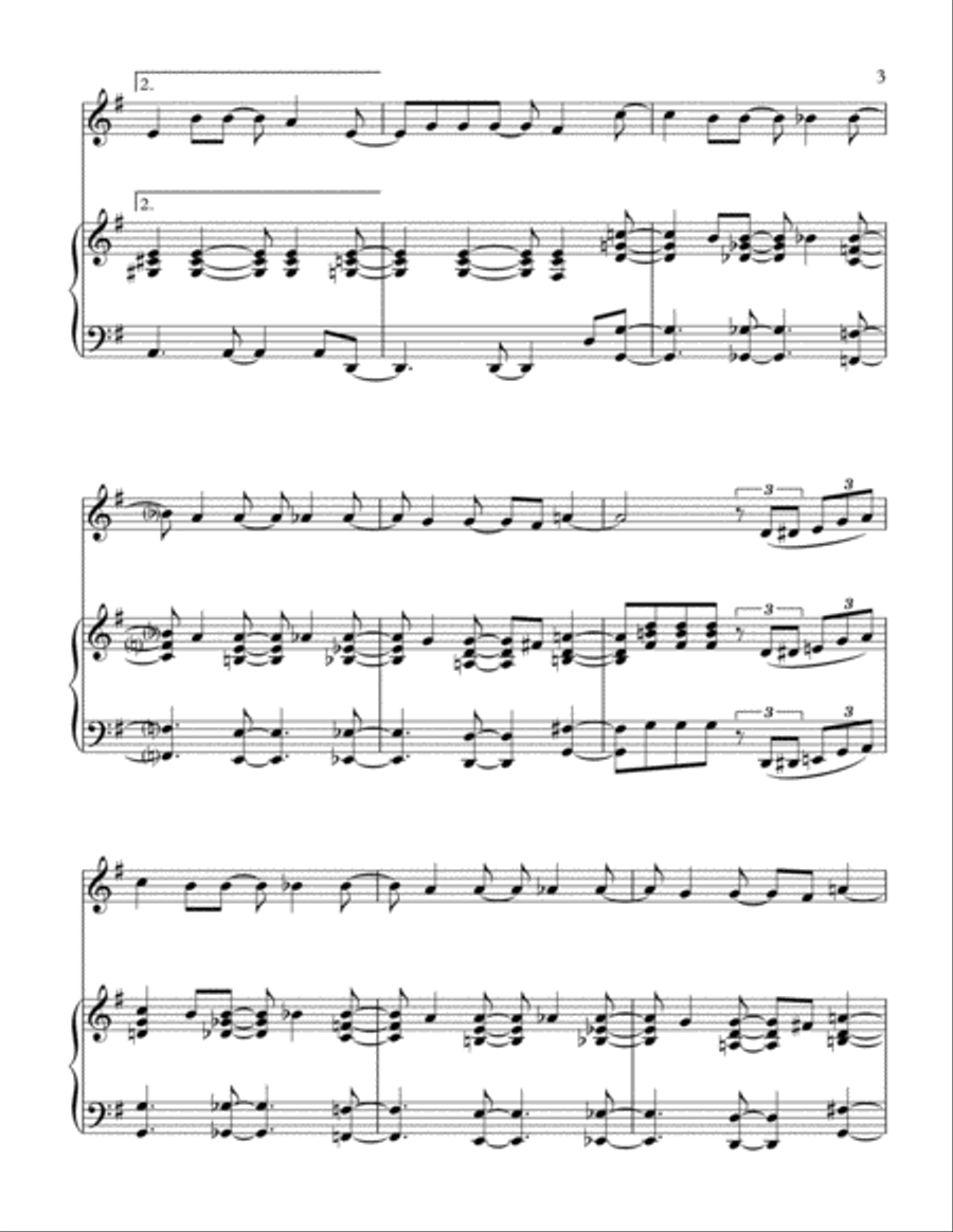 Don't You Worry 'bout A Thing Woodwind Duet scores gallery preview page 4