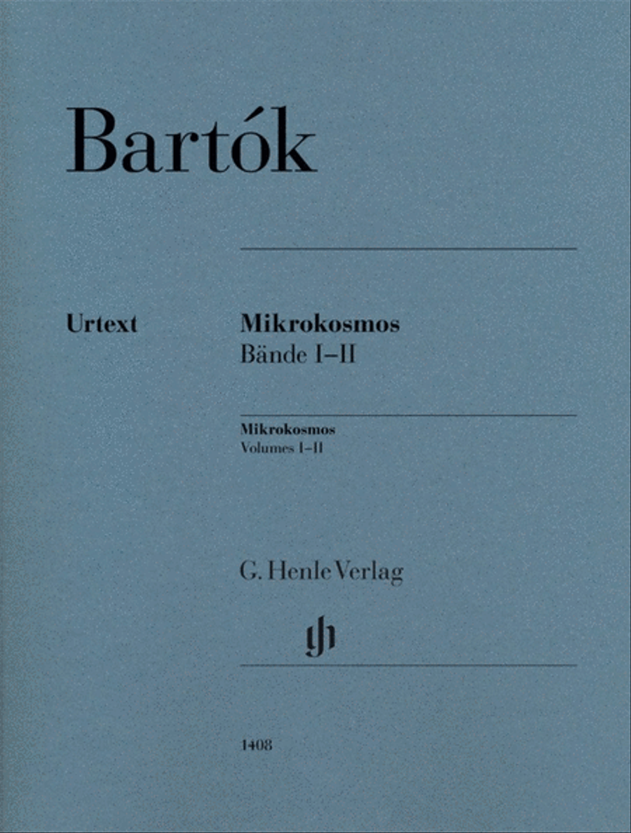 Bartok - Mikrokosmos Vol 1-2 Piano Solo scores gallery preview page 1