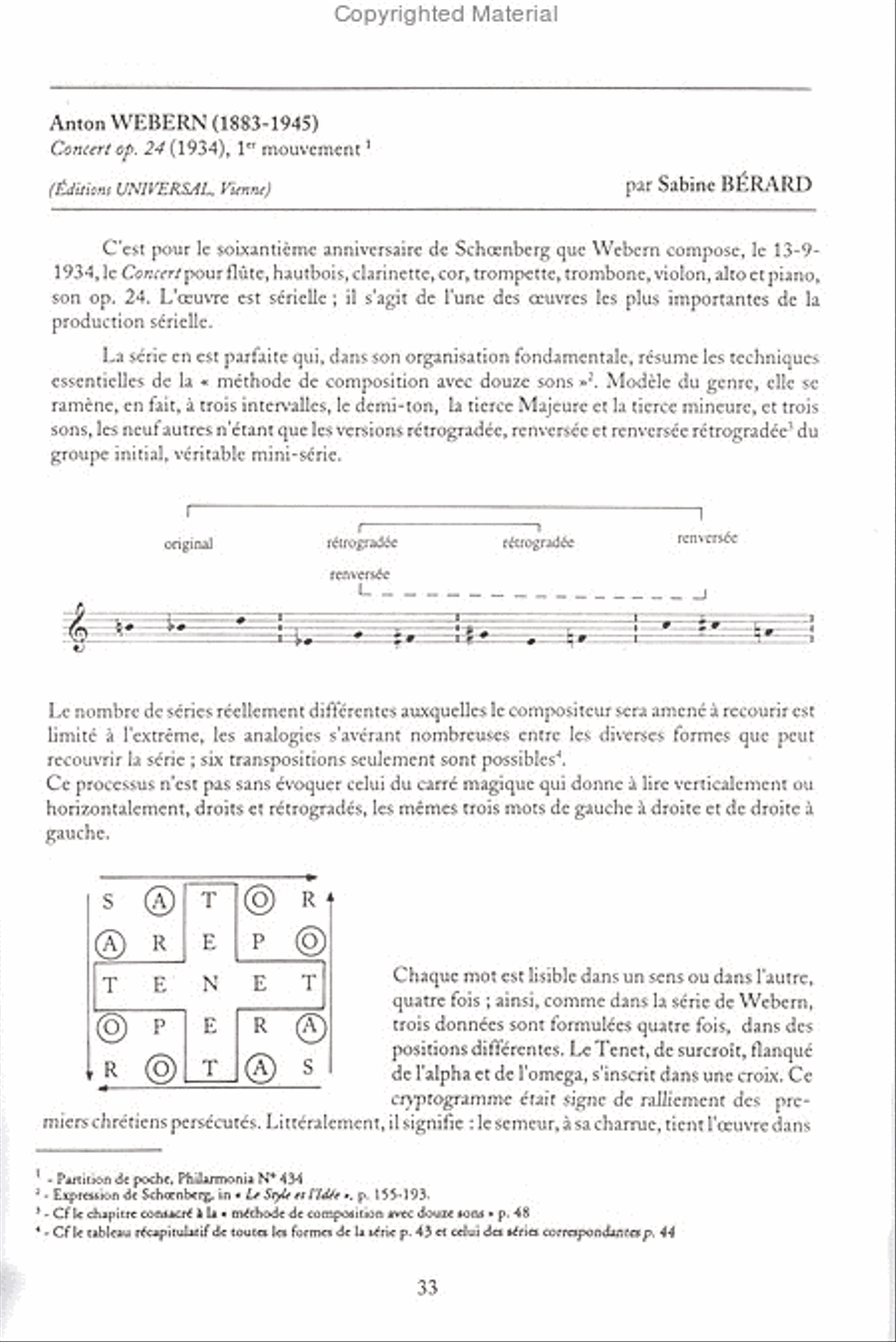 Musique langage vivant Vol.3 : 20ème siècle Book scores gallery preview page 2