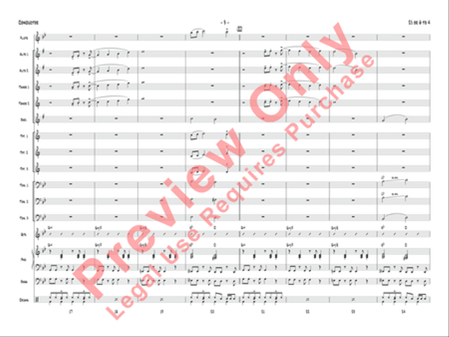 25 or 6 to 4 Jazz Ensemble scores gallery preview page 16