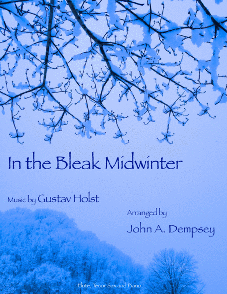 In the Bleak Midwinter (Trio for Flute, Tenor Sax and Piano) image number null