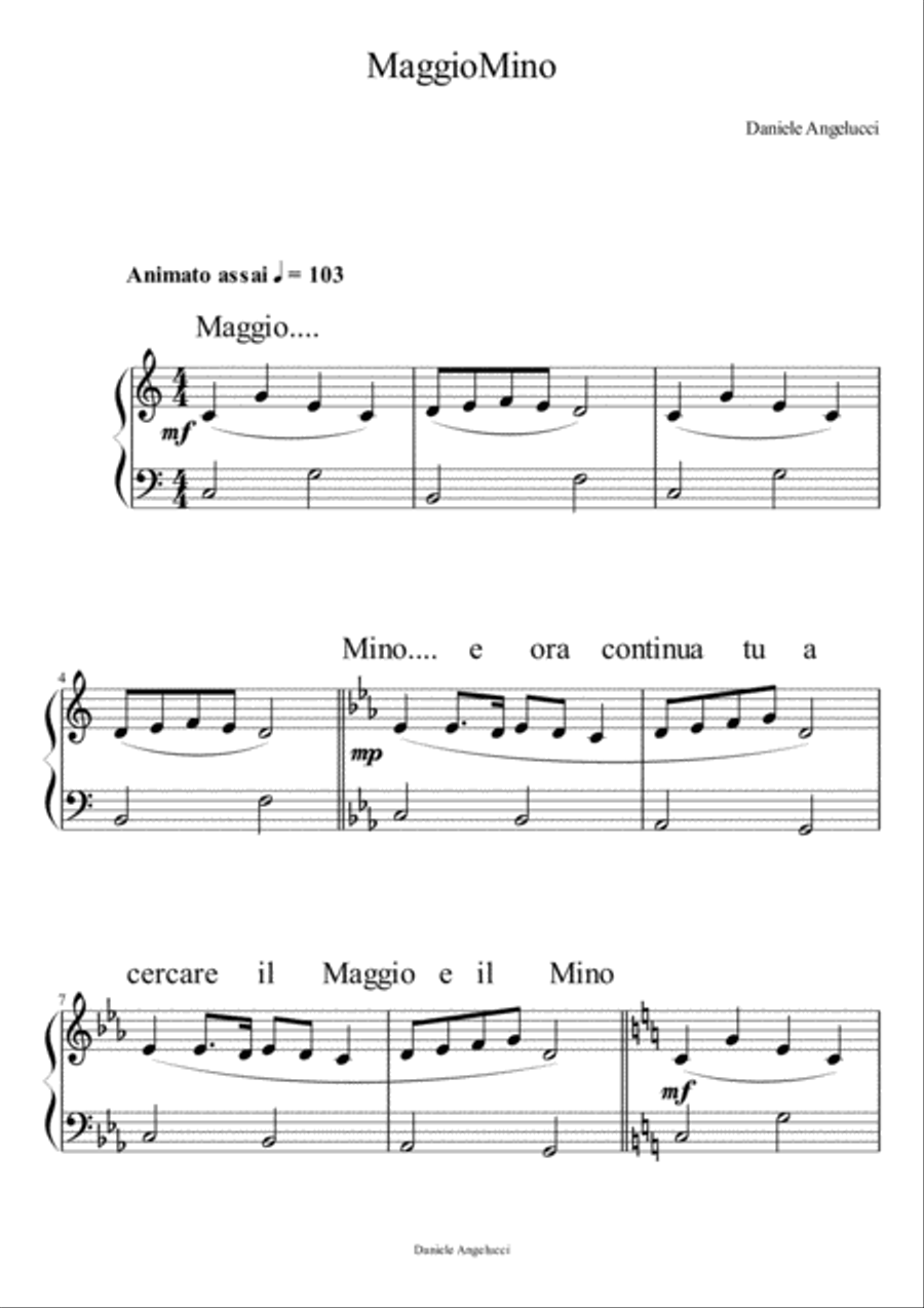 MaggioMino Voice scores gallery preview page 2