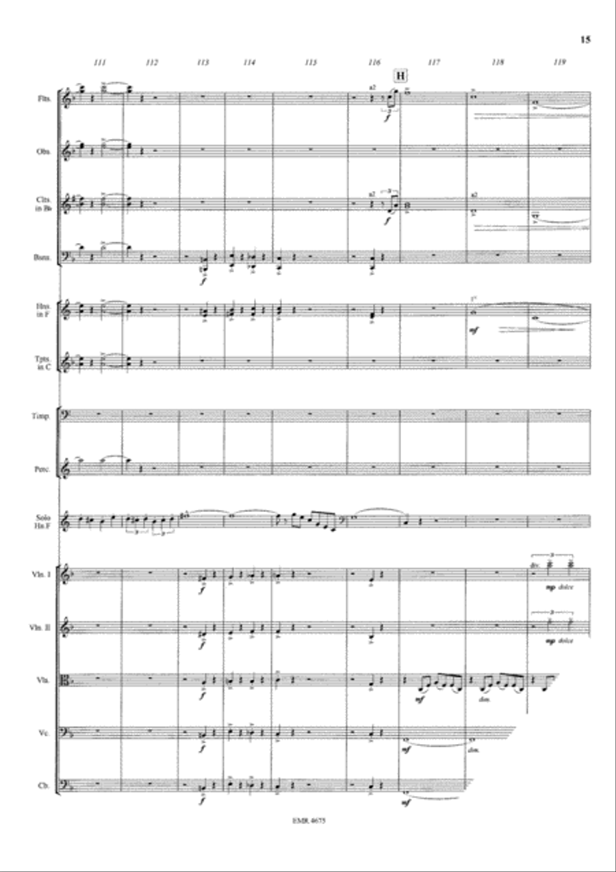 Villanelle Orchestra scores gallery preview page 16