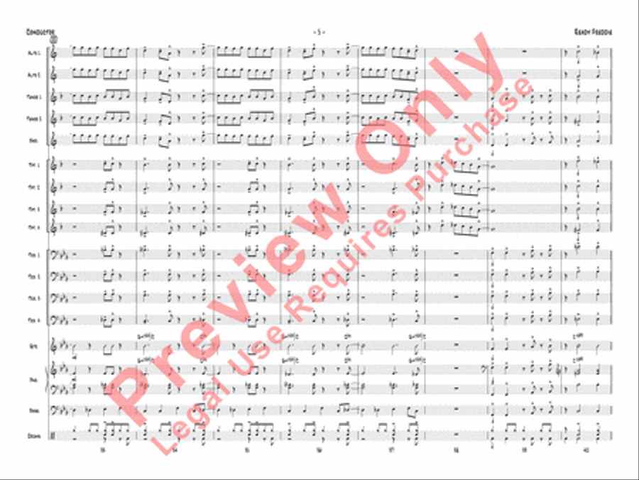 Ready Freddie Ready Freddie Jazz Ensemble scores gallery preview page 8