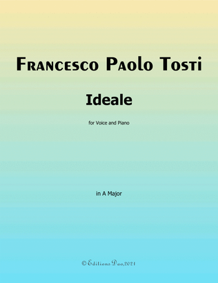 Ideale, by Tosti, in A Major