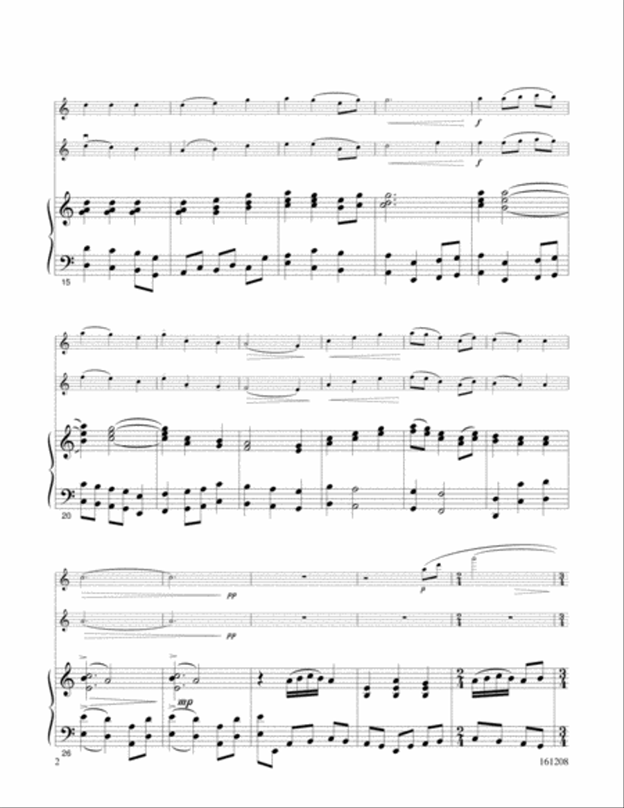 Be Thou My Vision Be Thou My Vision String Duet scores gallery preview page 2