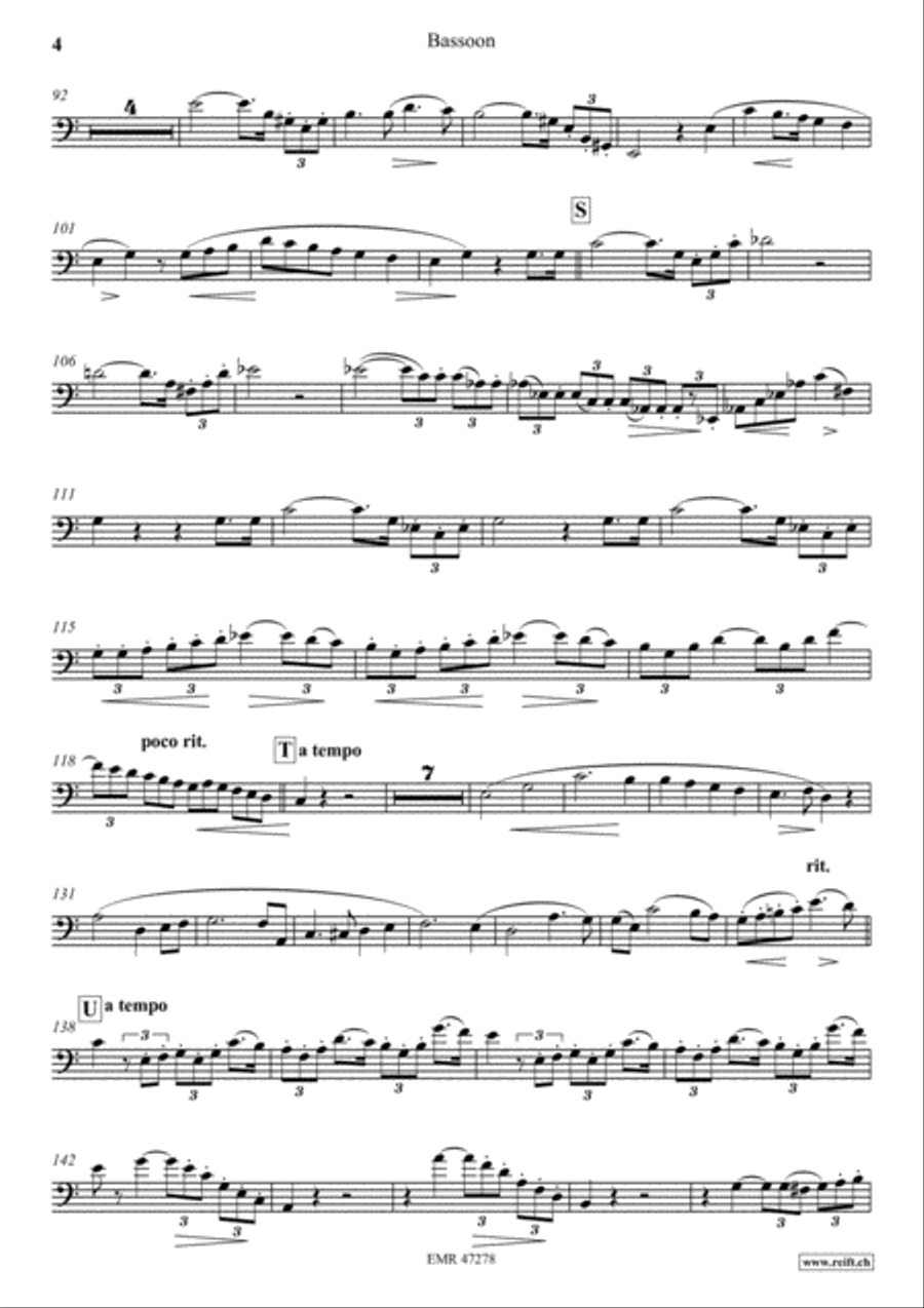 Concertino Bassoon Solo scores gallery preview page 5