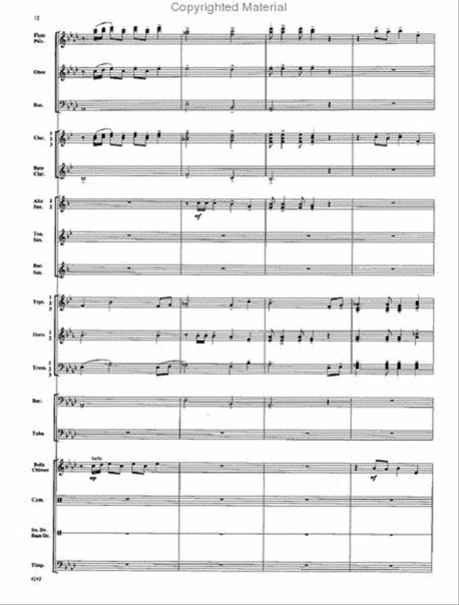 Encomium Encomium Concert Band scores gallery preview page 11